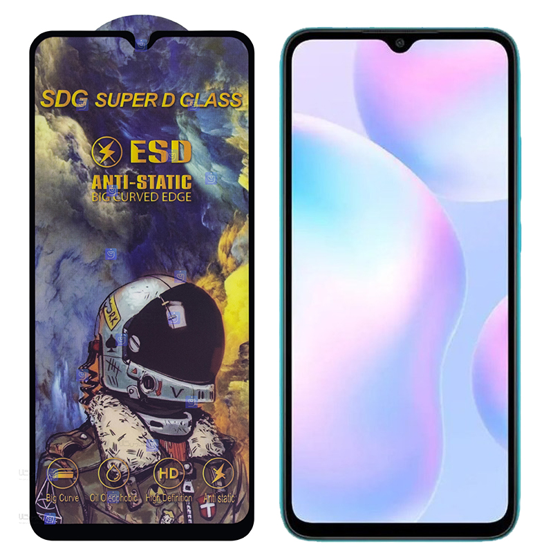 گلس گوشی Xiaomi Redmi 9A مدل SDG Anti Static