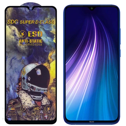 گلس گوشی Xiaomi Redmi Note 8 مدل SDG Anti Static