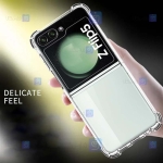 قاب کپسول دار Samsung Galaxy Z Flip 5 مدل پشت کریستالی