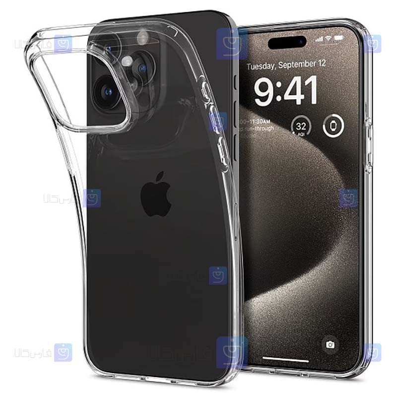 قاب ژله ای Apple iPhone 15 Pro Max مدل شفاف