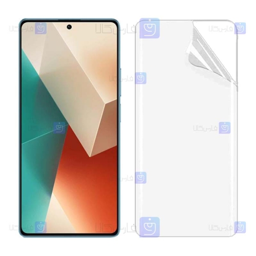 برچسب محافظ صفحه نانو Xiaomi Redmi Note 13 5G مدل تمام صفحه