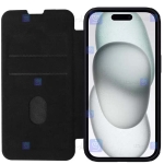کیف چرمی پارچه ای نیلکین Apple iPhone 15 Plus مدل Qin Pro Plain Leather Cloth case