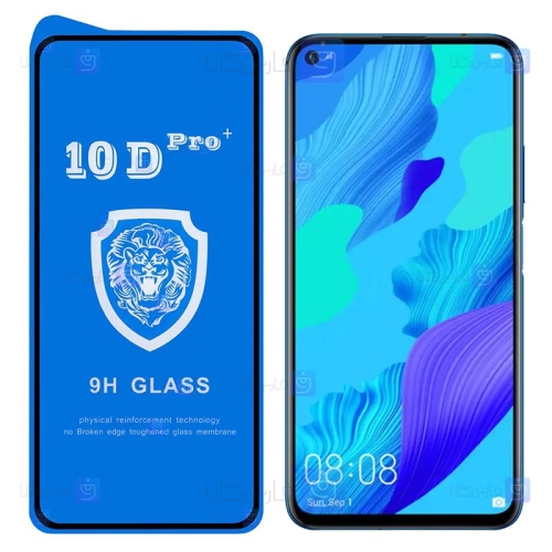 گلس فول Huawei nova 5T مدل 10D Pro