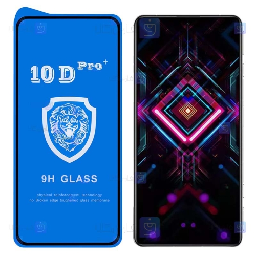 گلس فول Xiaomi Redmi K40 Gaming مدل 10D Pro