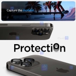 محافظ لنز رینگی Apple iPhone 15 Pro مدل 3D Color