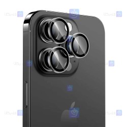 محافظ لنز رینگی Apple iPhone 15 Pro Max مدل 3D Color