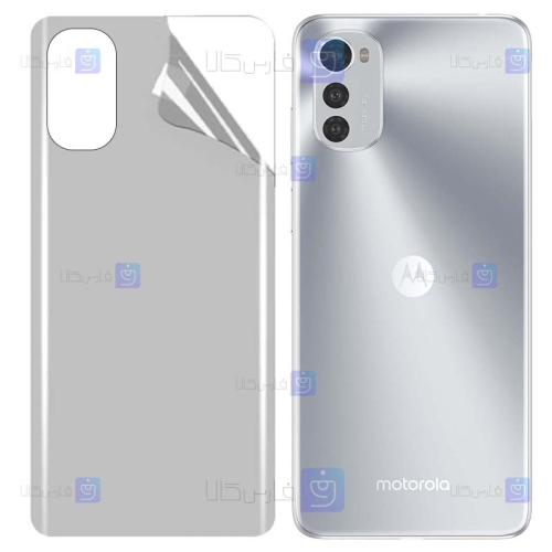 برچسب پشت نانو Motorola Moto E32s مدل مات