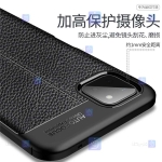 قاب طرح چرم محافظ لنز دار Samsung Galaxy A22 5G مدل Auto Focus