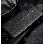 قاب طرح چرم محافظ لنز دار Xiaomi Redmi Note 10 4G مدل Auto Focus