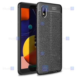 قاب طرح چرم Samsung Galaxy A01 Core مدل Auto Focus