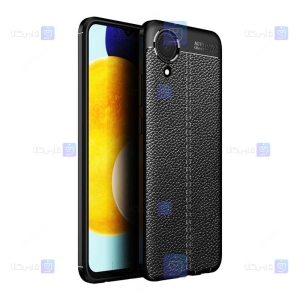 قاب طرح چرم Samsung Galaxy A03 Core مدل Auto Focus