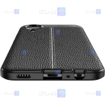 قاب طرح چرم Samsung Galaxy A03 Core مدل Auto Focus