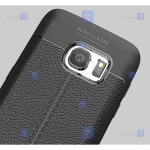 قاب طرح چرم Samsung Galaxy S7 edge مدل Auto Focus