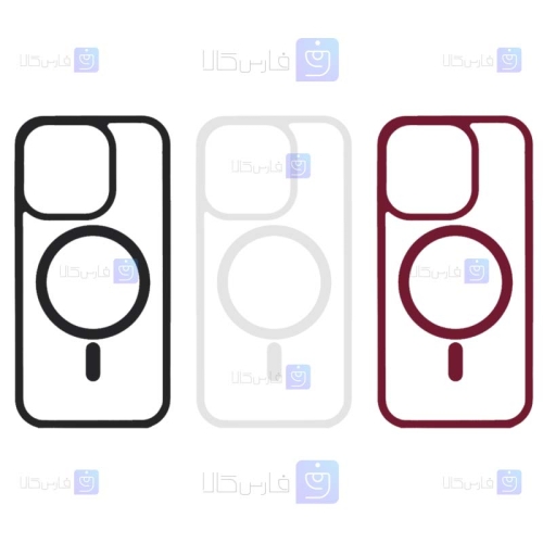 قاب مگنتی گوشی Apple iPhone 15 Pro مدل Berlia