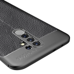 قاب طرح چرم محافظ لنز دار گوشی ردمی 9 مدل Auto Focus