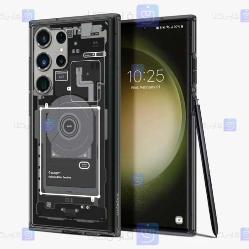 قاب اسپیگن Samsung Galaxy S23 Ultra مدل Ultra Hybrid Zero One با پشتیبانی Mag Safe
