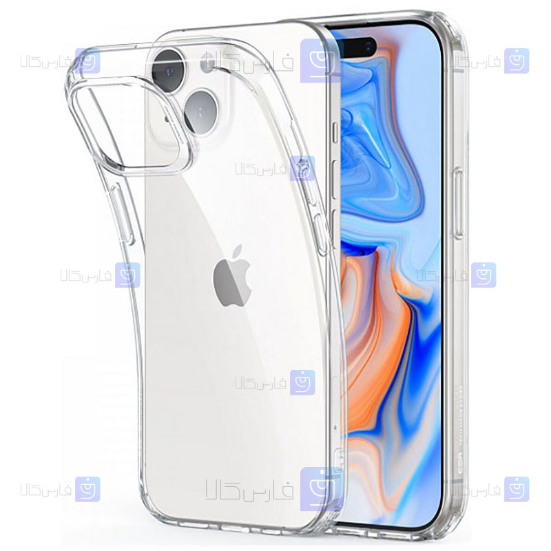 قاب ژله ای Apple iPhone 15 Plus مدل شفاف