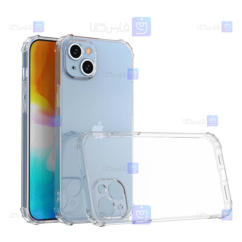 قاب ژله ای Apple iPhone 15 Plus مدل کپسولی محافظ لنز دار