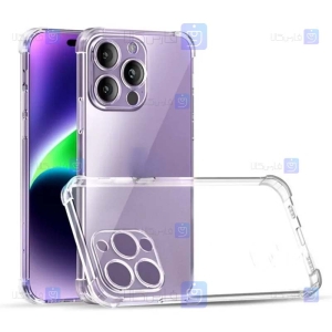 قاب ژله ای iPhone 15 Pro Max مدل کپسولی محافظ لنز دار