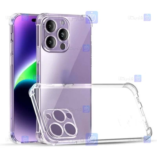 قاب ژله ای Apple iPhone 15 Pro Max مدل کپسولی محافظ لنز دار