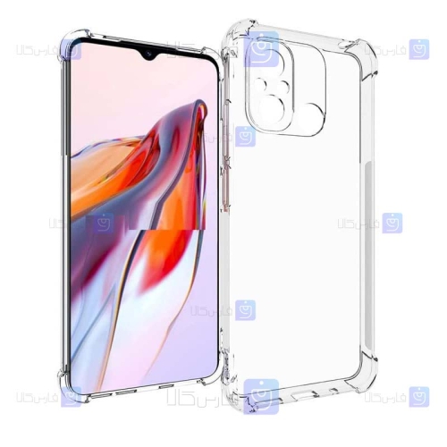 قاب ژله ای Xiaomi Poco C55 مدل کپسولی محافظ لنز دار