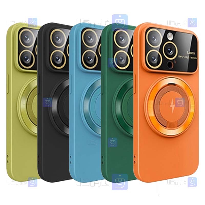 قاب مگ سیف Apple iPhone 13 Pro Max مدل Lens Case