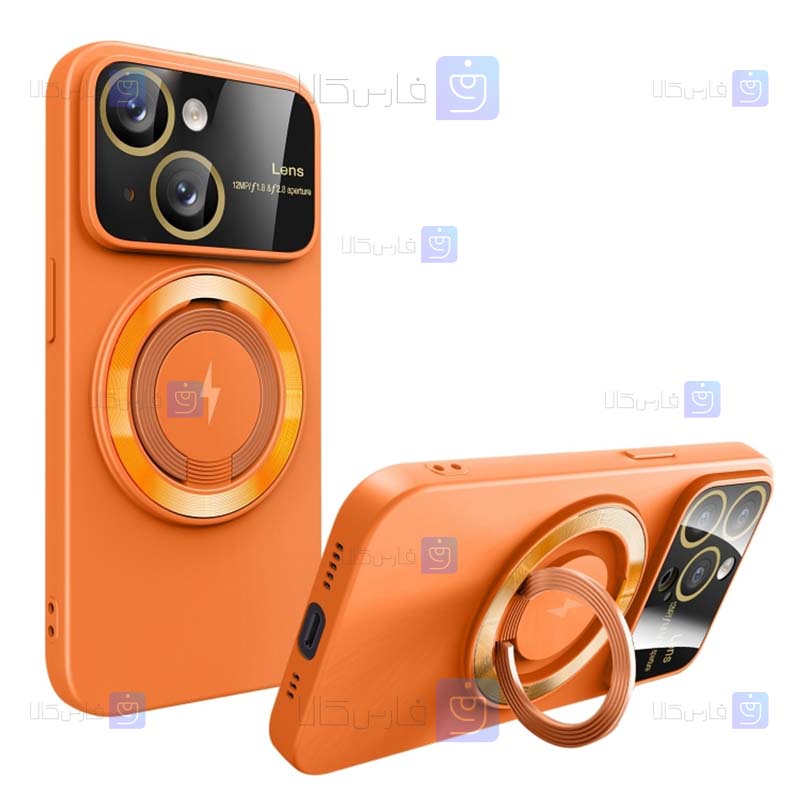 قاب مگ سیف Apple iPhone 15 مدل Lens Case