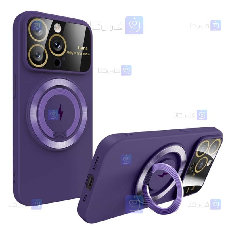 قاب مگ سیف Apple iPhone 15 Pro مدل Lens Case
