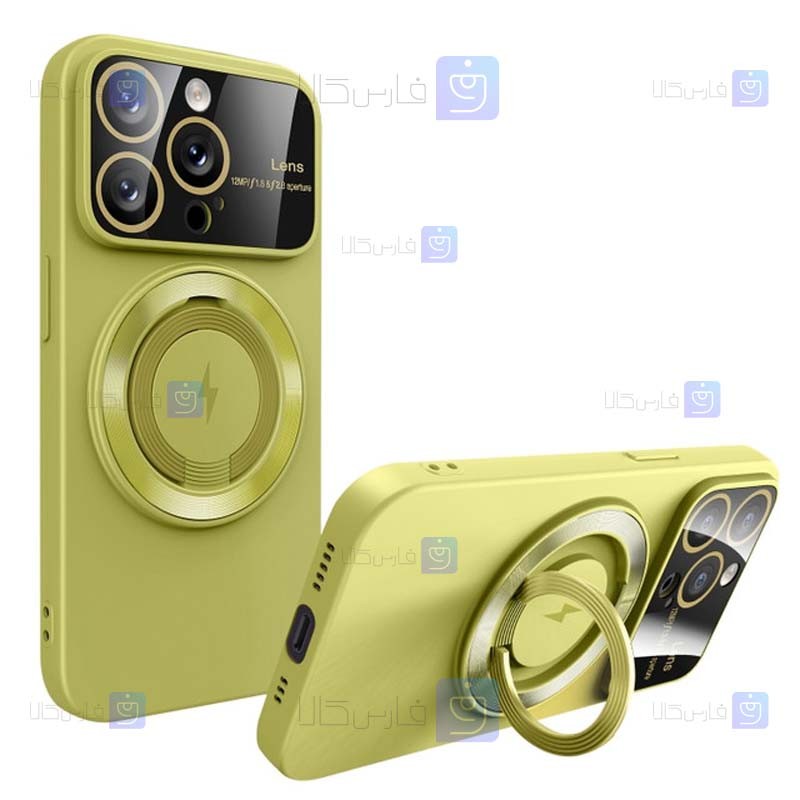 قاب مگ سیف Apple iPhone 15 Pro مدل Lens Case