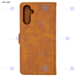 کیف چرمی Samsung Galaxy A21s مدل Magnetic Buckle