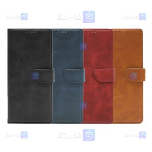 کیف چرمی Xiaomi Redmi Note 12 5G مدل Magnetic Buckle