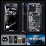 قاب اسپیگن Apple iPhone 15 Pro مدل Ultra Hybrid Zero One با پشتیبانی Mag Safe