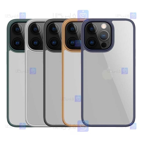 قاب شفاف Apple iPhone 15 Pro Max مدل Mutural Border Color