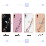 قاب Samsung Galaxy A04 مدل زنجیر دار قلبی