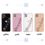 قاب Samsung Galaxy A12 مدل زنجیر دار قلبی