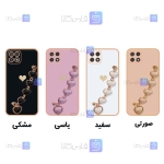 قاب Samsung Galaxy A22 5G مدل زنجیر دار قلبی