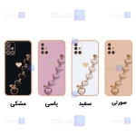 قاب Samsung Galaxy A51 مدل زنجیر دار قلبی