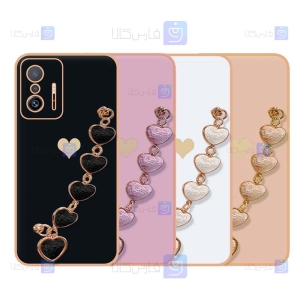 قاب Xiaomi 11T Pro مدل زنجیر دار قلبی