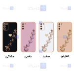 قاب Xiaomi Poco M3 مدل زنجیر دار قلبی