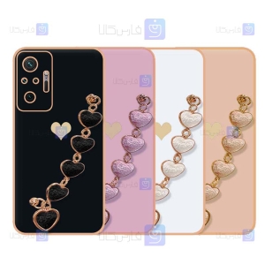 قاب Xiaomi Redmi Note 10 Pro Max مدل زنجیر دار قلبی
