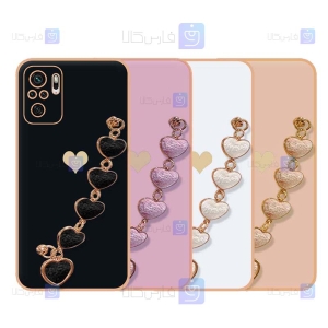 قاب Xiaomi Redmi Note 10S مدل زنجیر دار قلبی
