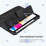 کیف محافظ لنزدار نیلکین Apple iPad 10.9 2022 مدل Bumper Leather Pro