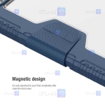 کیف محافظ لنزدار نیلکین Apple iPad 10.9 2022 مدل Bumper Leather Pro