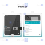 کیف محافظ لنزدار نیلکین Apple iPad 10.9 2022 مدل Bumper Leather Pro