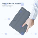 کیف محافظ لنزدار نیلکین Apple iPad 10.9 2022 مدل Bumper Leather Pro