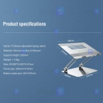 پایه لپ تاپ نیلکین مدل ProDesk Adjustable Laptop Stand