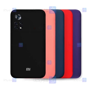 قاب سیلیکونی اصلی Xiaomi Poco X4 Pro 5G مدل محافظ لنزدار