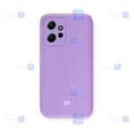 قاب سیلیکونی اصلی Xiaomi Redmi Note 12 4G مدل محافظ لنزدار