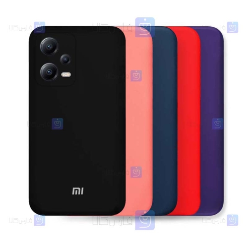 قاب سیلیکونی اصلی Xiaomi Redmi Note 12 5G مدل محافظ لنزدار