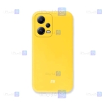 قاب سیلیکونی اصلی Xiaomi Redmi Note 12 5G مدل محافظ لنزدار